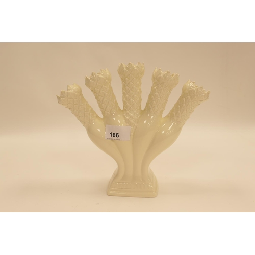 166 - Wedgwood Williamsberg cream ware posy vase