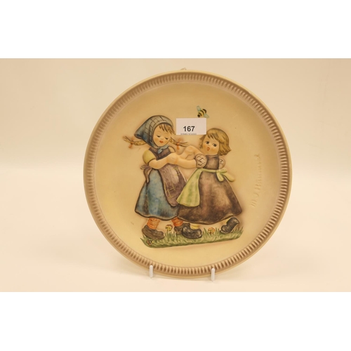 167 - Hummel second edition anniversary plate, 'Spring Dance 1980'