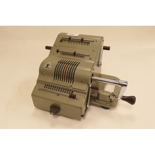 256 - Brunsviga vintage adding machine