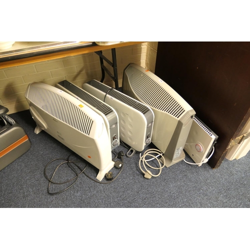 784 - Five electric room heaters