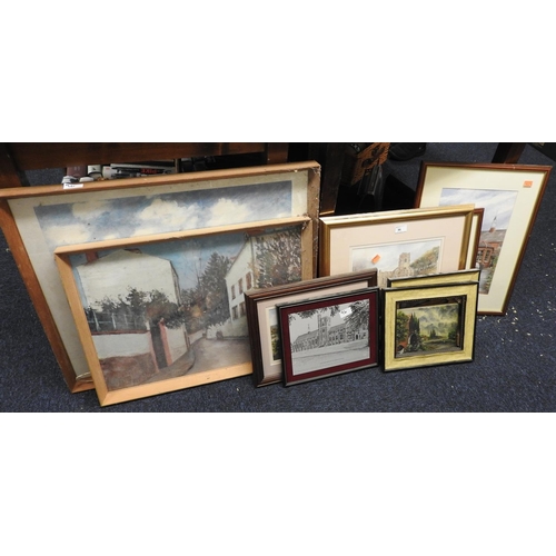 96 - Small quantity of framed prints