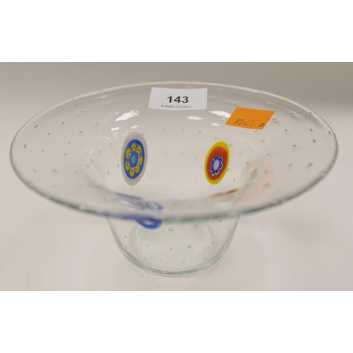 143 - Gambaro & Poggi, Murano glass bowl