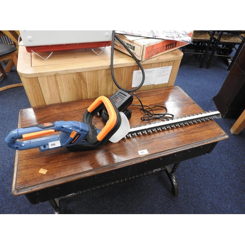 456 - Handlife electric strimmer with battery charger