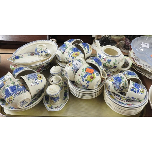 80 - Masons Ironstone Regency pattern tea wares