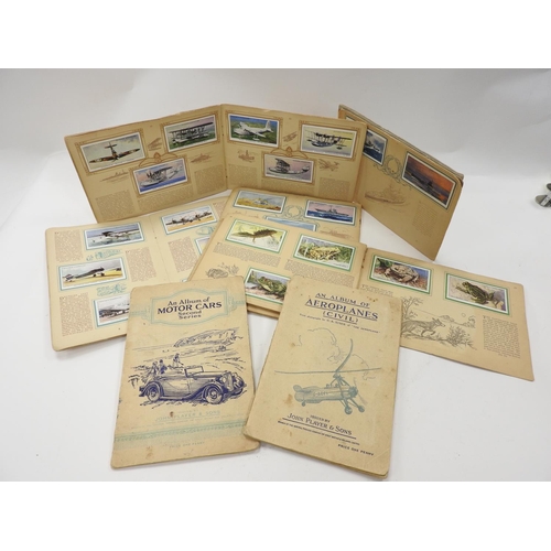 309 - Number of cigarette card albums, principally John Player