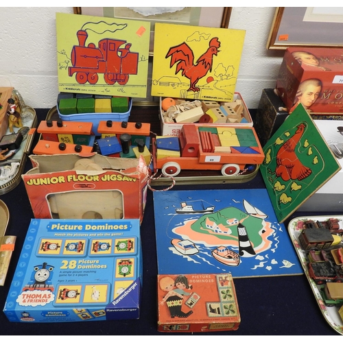 69 - Wooden toys and juvenalia