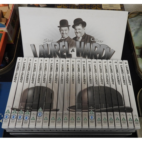 72 - The Laurel and Hardy complete DVD box set