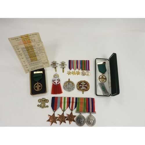 289 - Second World War medal group including 39/45 Star Italy and France & Germany Stars, War medal and De... 