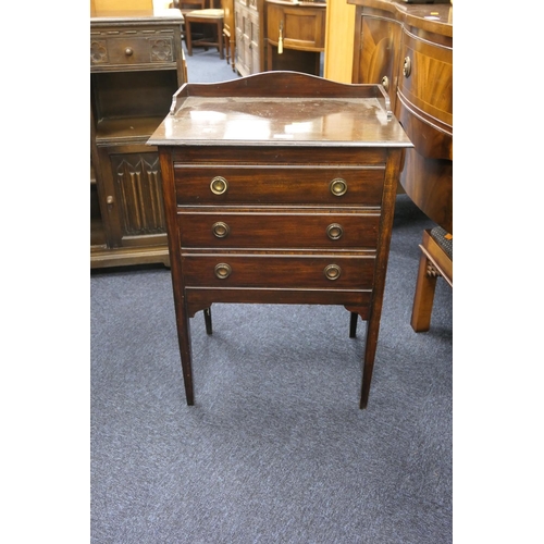 441 - Late Victorian mahogany music cabinet