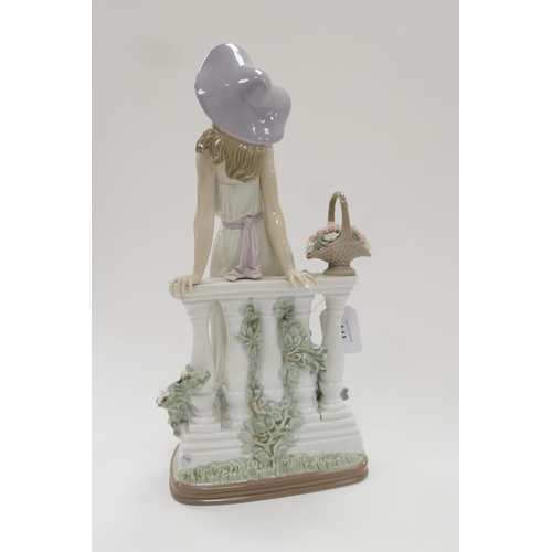 177 - Lladro porcelain figure 'Time for reflection' (boxed)