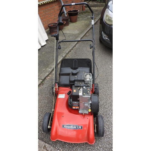 499 - Mountfield S38 petrol rotary lawnmower