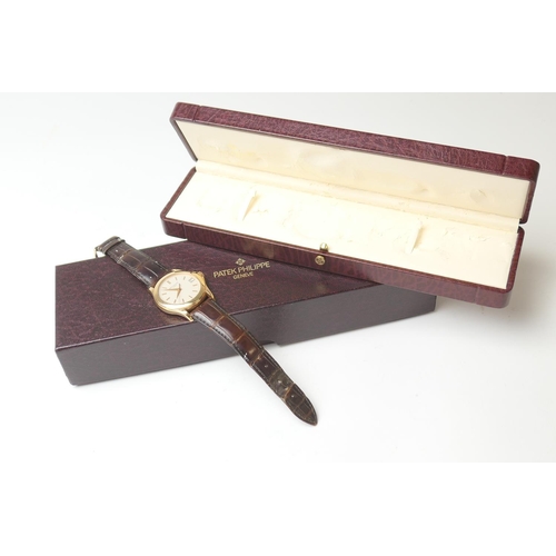 430 - Patek Philippe Calatrava gentleman's 18ct rose gold automatic wristwatch, purchase date 2003, refere... 