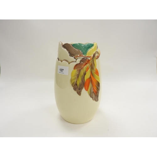 127 - Clarice Cliff Newport Pottery vase