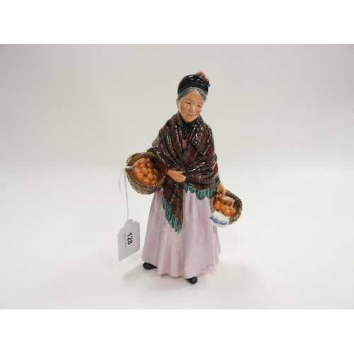 128 - Royal Doulton china figure 'The Orange Lady'