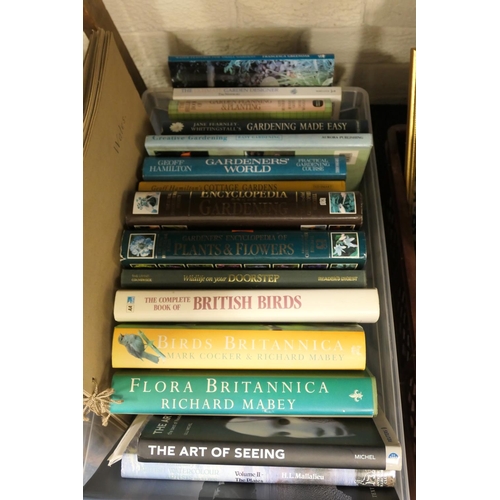 17 - Box of modern hardback books of gardening and natural history