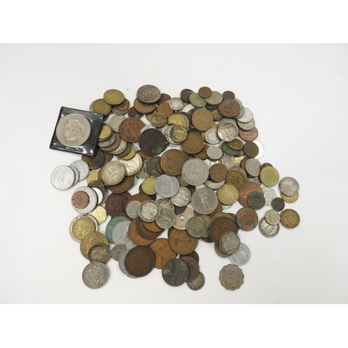 377 - Mixed world coins