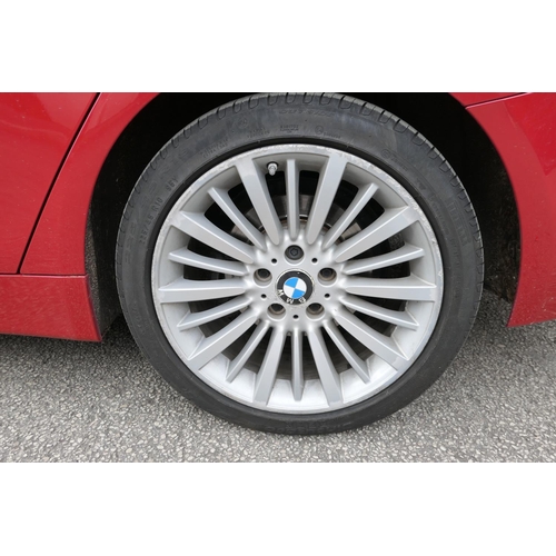 580 - BMW 420i Grande Coupe motor car, reg. DE64 TEV, four door automatic, mileage 67,425, finished in red... 