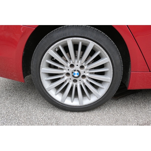 580 - BMW 420i Grande Coupe motor car, reg. DE64 TEV, four door automatic, mileage 67,425, finished in red... 