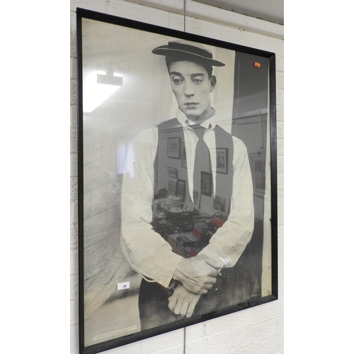 25 - Personality Posters Limited 'Buster Keaton'