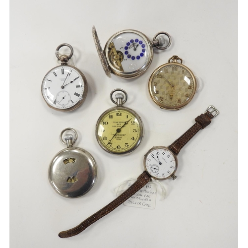 411 - Breweriana Interest: William Younger & Co., King George V Jubilee year commemorative pocket watch; a... 