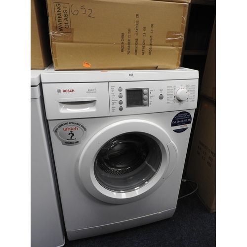 655 - Bosch Exxcel 7 washing machine