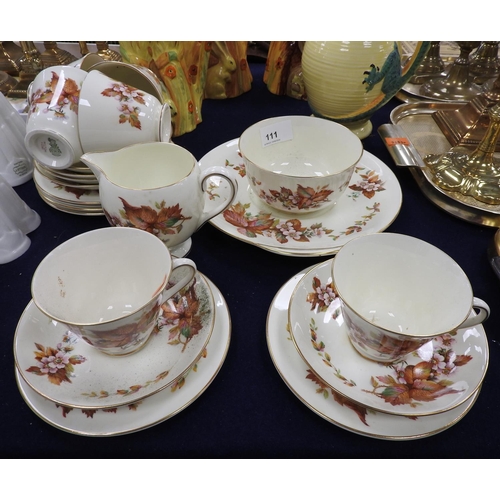 111 - Royal Doulton Wilton pattern china tea service