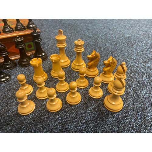 31 - Assorted collectables including chess pieces, playing cards, other games, clocks, crocodile skin han... 