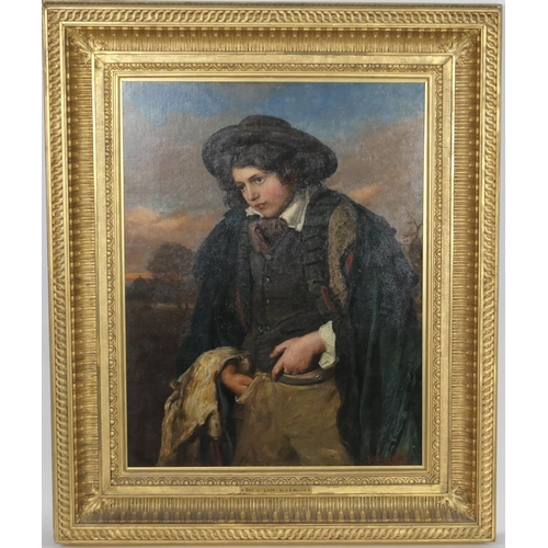 692 - John Hanson Walker (1844-1933), Out of luck, signed oil on canvas, 90cm x 70cm