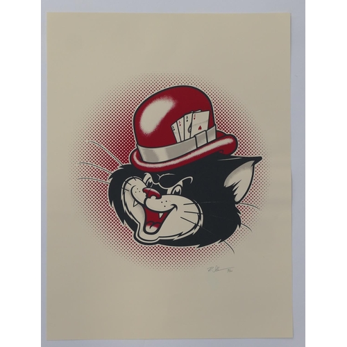 763 - Rob Schwager (American), Ol Nasty, 2012, three-colour hand pulled screenprint, signed and numbered, ... 