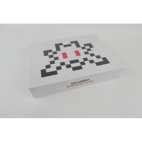 765 - Invader (British), 3D Little Big Space, 2022, painted cast vinyl, edition of 5000, each piece is num... 