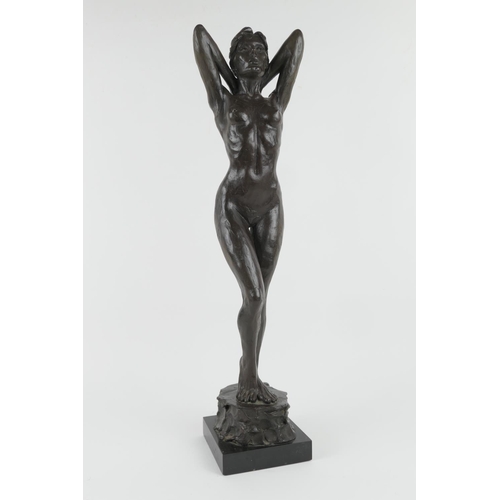 794 - Enzo Plazzotta (1921-81), A study for Nicki, 1975, maquette for the full size bronze 'Nicki Howarth'... 