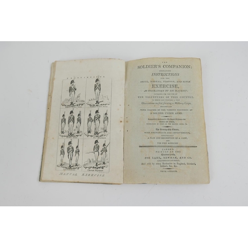 872 - Military interest: 'The Soldier's Companion - Instructions for Drill and Exercise for Volunteers', 7... 