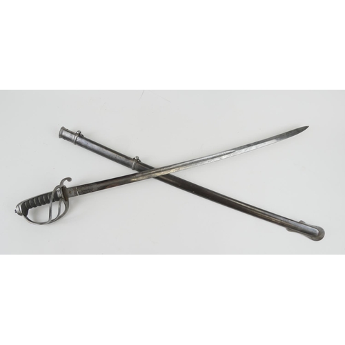 874 - Victorian 1821 pattern Royal Artillery presentation sword, by B Thurkle, 104 High Holborn, London, 3... 