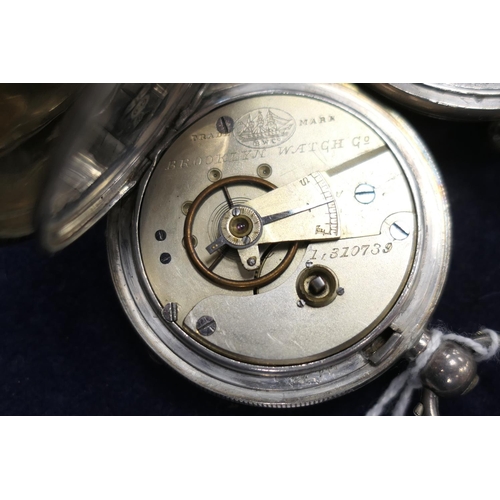 614 - Victorian silver chronometer pocket watch, by Edward Morrison, Maryborough (?), the case hallmarked ... 