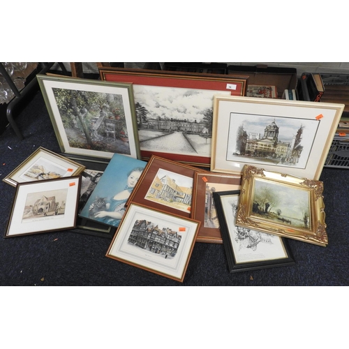 16 - Number of framed prints