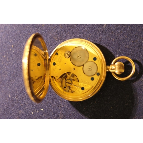 106 - Edwardian 9ct gold open faced pocket watch by Thomas Russell and Sons, Liverpool, hallmarked Chester... 