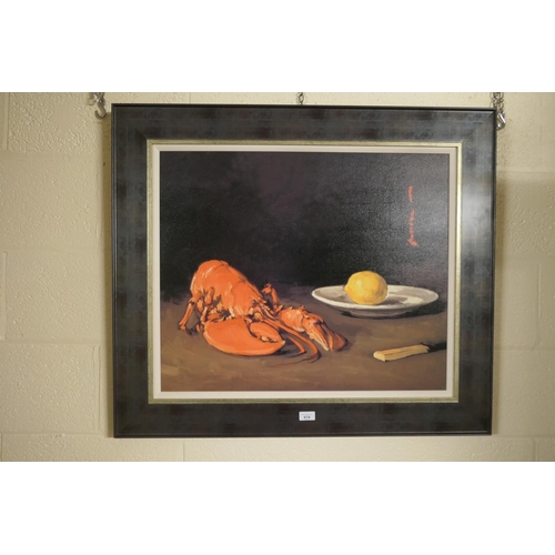 674 - After Samuel Peploe, The Lobster, limited edition giclee print, numbered 12/50, published by Studio ... 