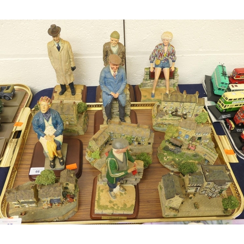 66 - 'Last of the Summer Wine' collectables, published by The Danbury Mint