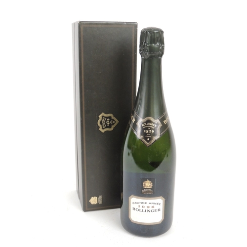 180 - Bollinger vintage champagne, 1996 (75cl), card box