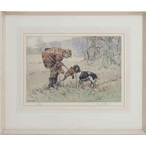 88 - Henry Wilkinson (1920-2011), Four signed limited edition hand coloured  drypoint etchings 'Flushing ... 