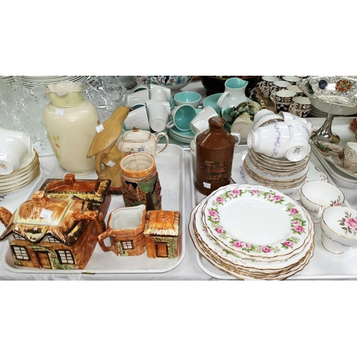 183 - A Paragon bone china tea set; a quantity of decorative china