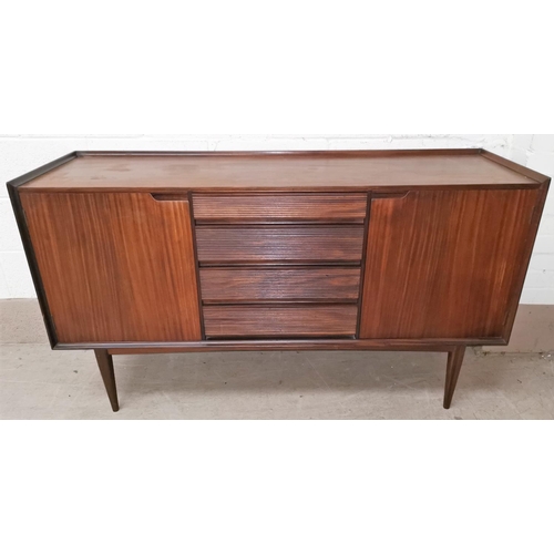 616 - A 1960's African teak (Afromosia) dining suite designed by Richard Hornby for Fyne Layde comprising ... 