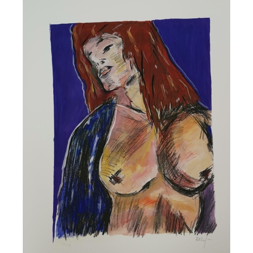 514 - BOB DYLAN (b. 1941 -) 'Cassandra' Drawn Blank Series 2010, portfolio of four artist signed limited e... 
