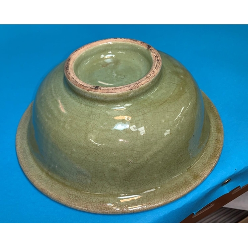 269 - An early Chinese celadon bowl, diameter 9