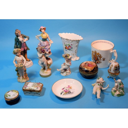 184 - A German porcelain bacchanal figure, 3