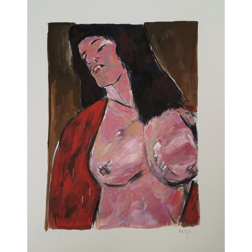 517 - BOB DYLAN (b. 1941-): 'Cassandra' Drawn Blank Series 2010, portfolio of four artist signed limited e... 