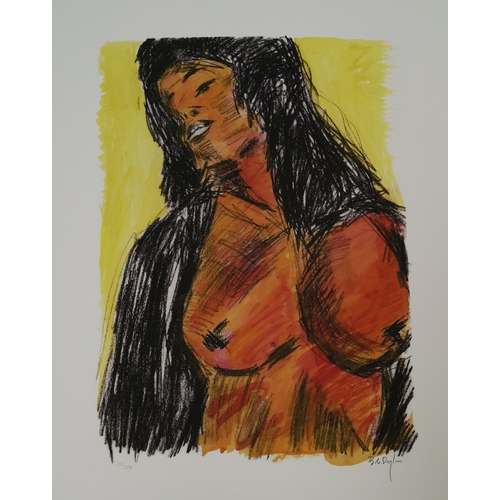 517 - BOB DYLAN (b. 1941-): 'Cassandra' Drawn Blank Series 2010, portfolio of four artist signed limited e... 