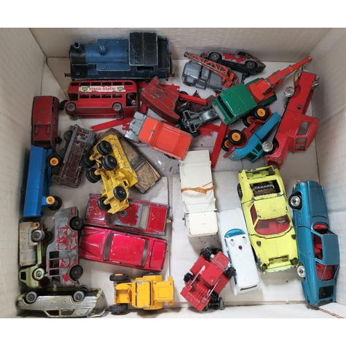 743 - A selection of Matchbox Lesney and other unboxed diecast vehicles