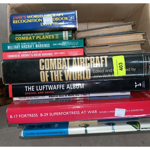 74 - A selection of books on aircraft