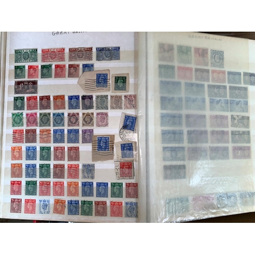 400 - GB:  a collection of stamps to include 1d black and 1d red plates